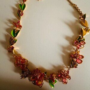 Kate Spade Paradise Floral Statement Necklace